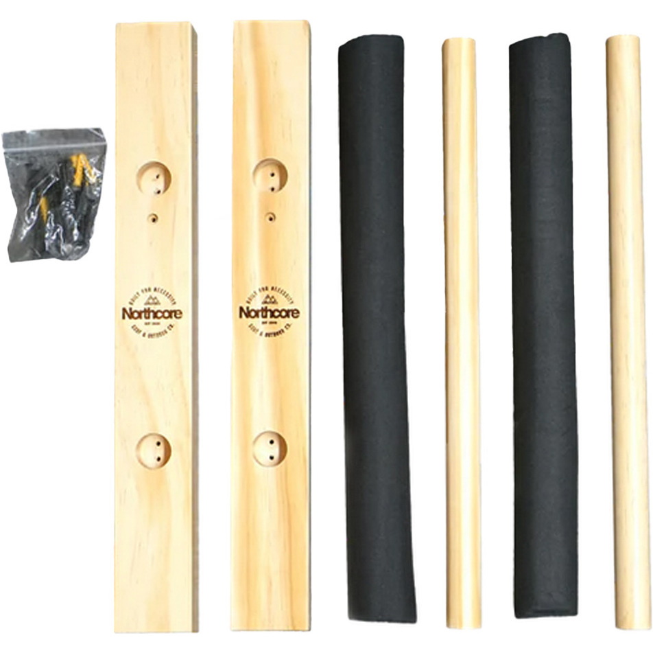 2026 Suporte Duplo Para Pranchas De Surf Northcore Nc1234 - Madeira